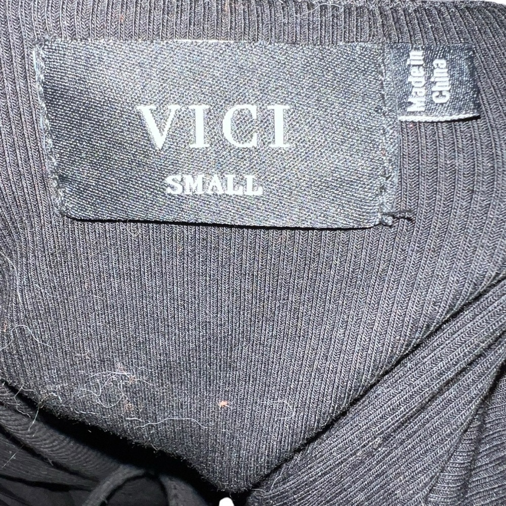VICI Sasha Bubble Hem Corset Mini Dress Sz S - Picture 7 of 7